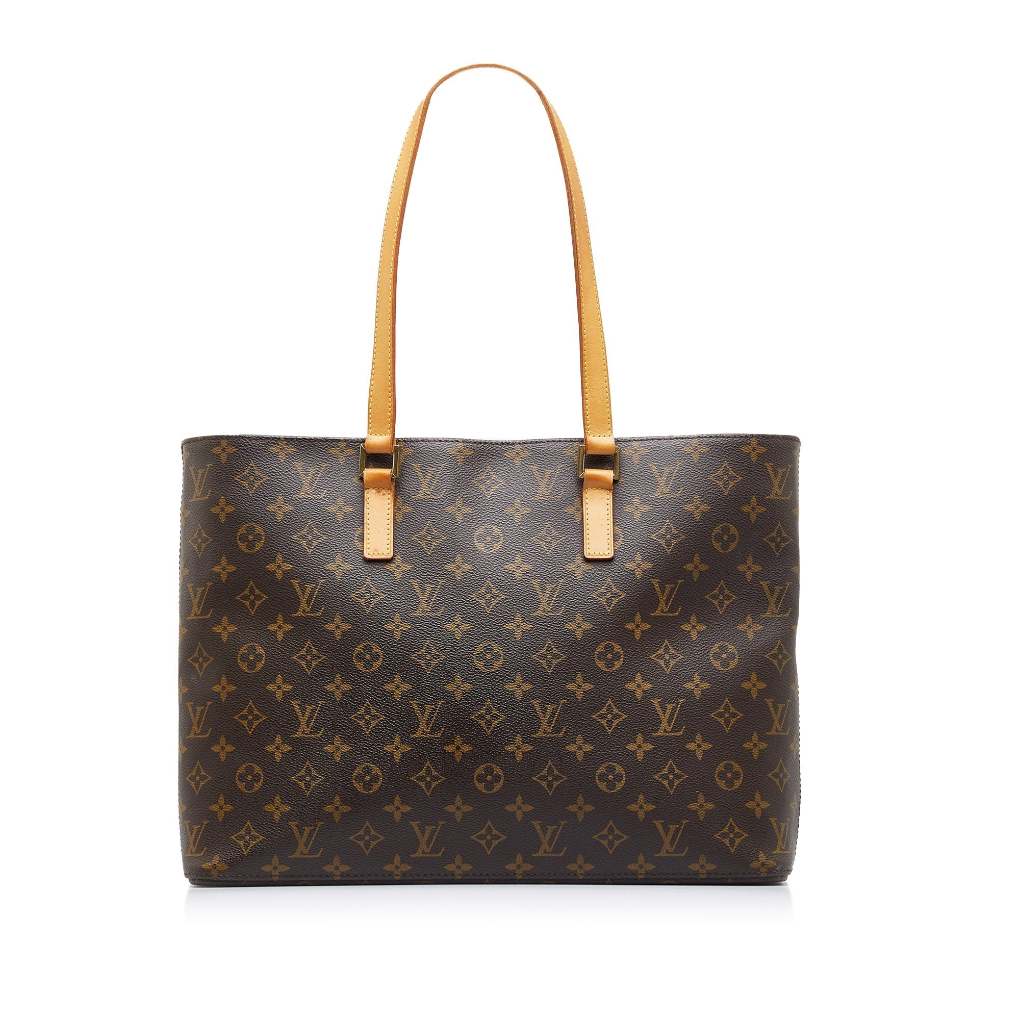 Brown LV Monogram Luco Tote Bag