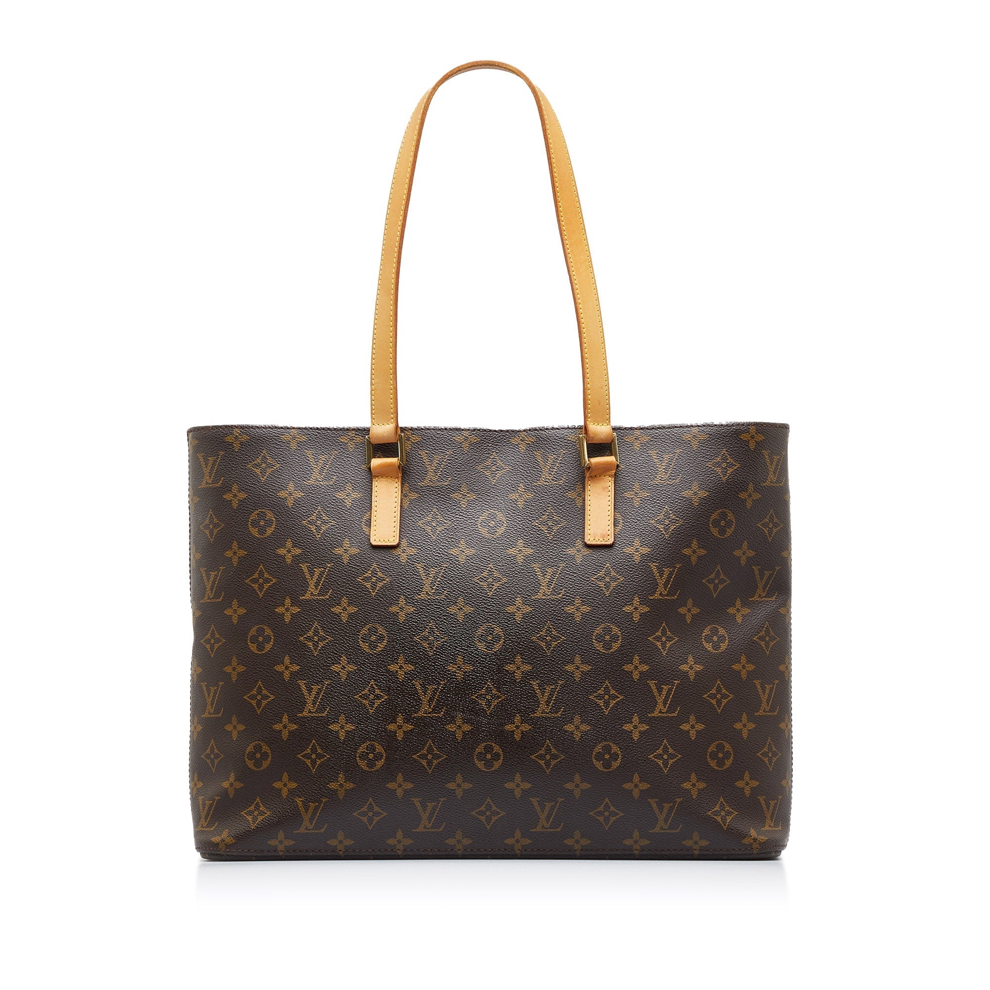 Brown LV Monogram Luco Tote Bag