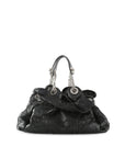 CHRISTIAN D1OR Black Cannage Leather Le Trente Hobo Bag
