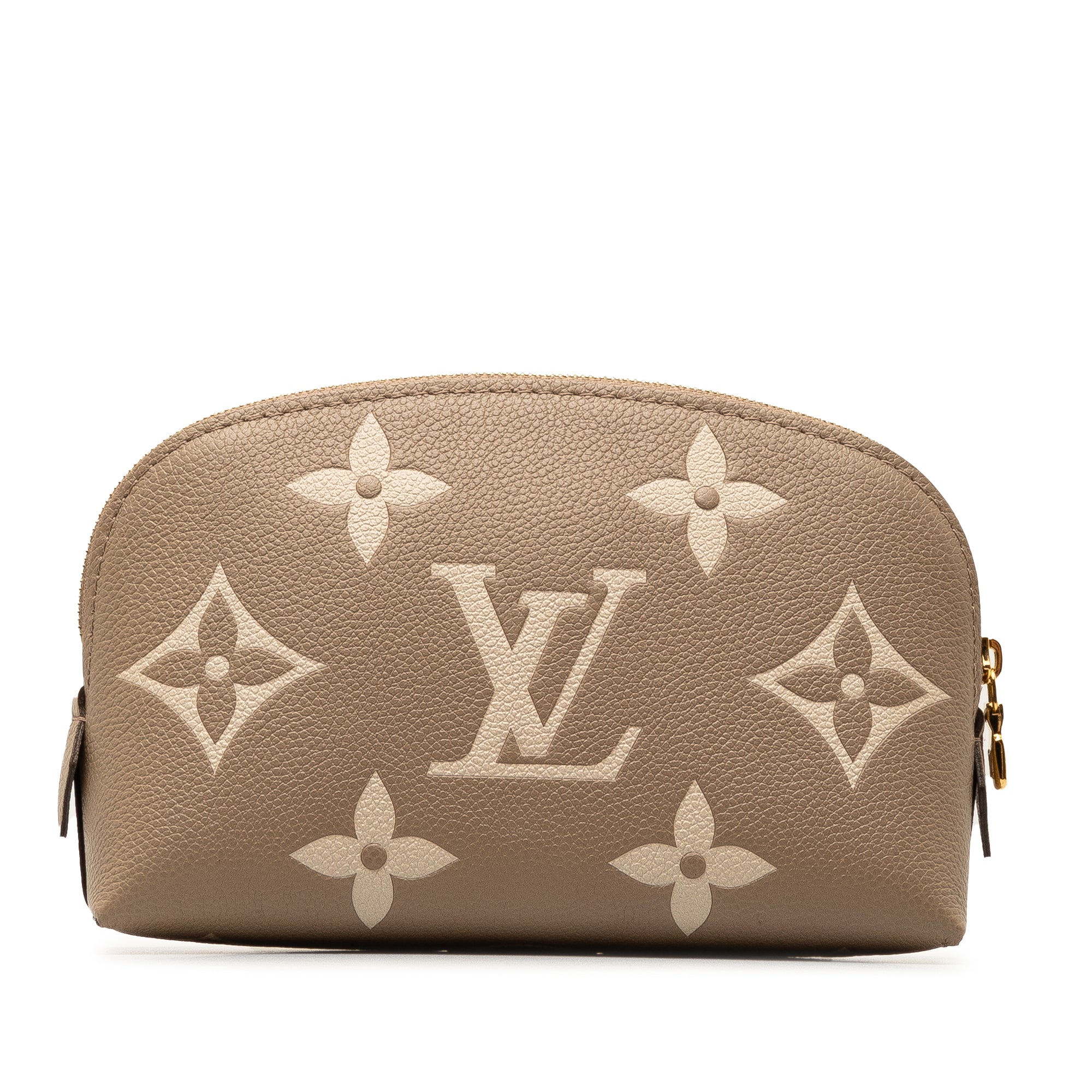 Brown LV Monogram Empreinte Giant Bicolor Cosmetic Pouch
