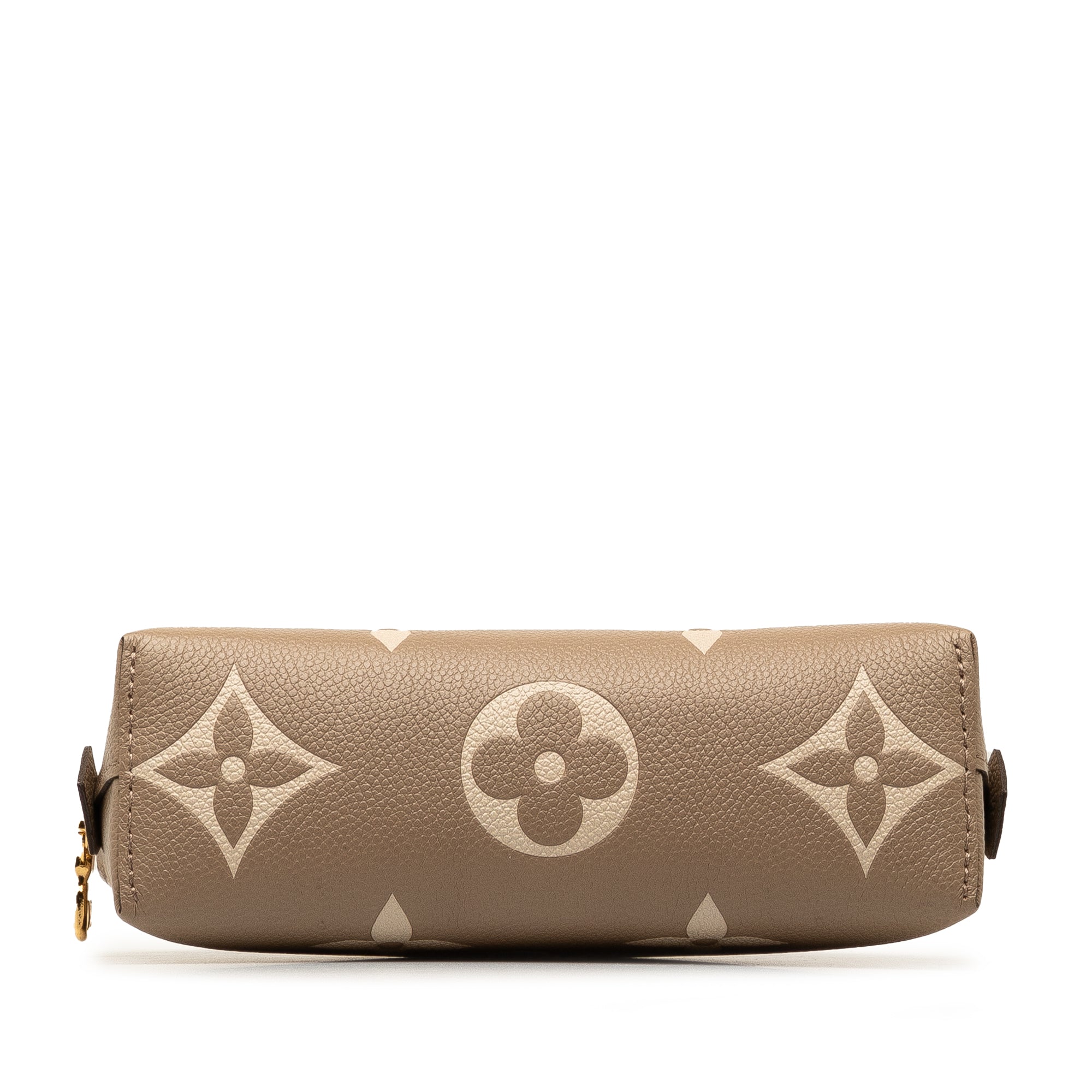 Brown LV Monogram Empreinte Giant Bicolor Cosmetic Pouch