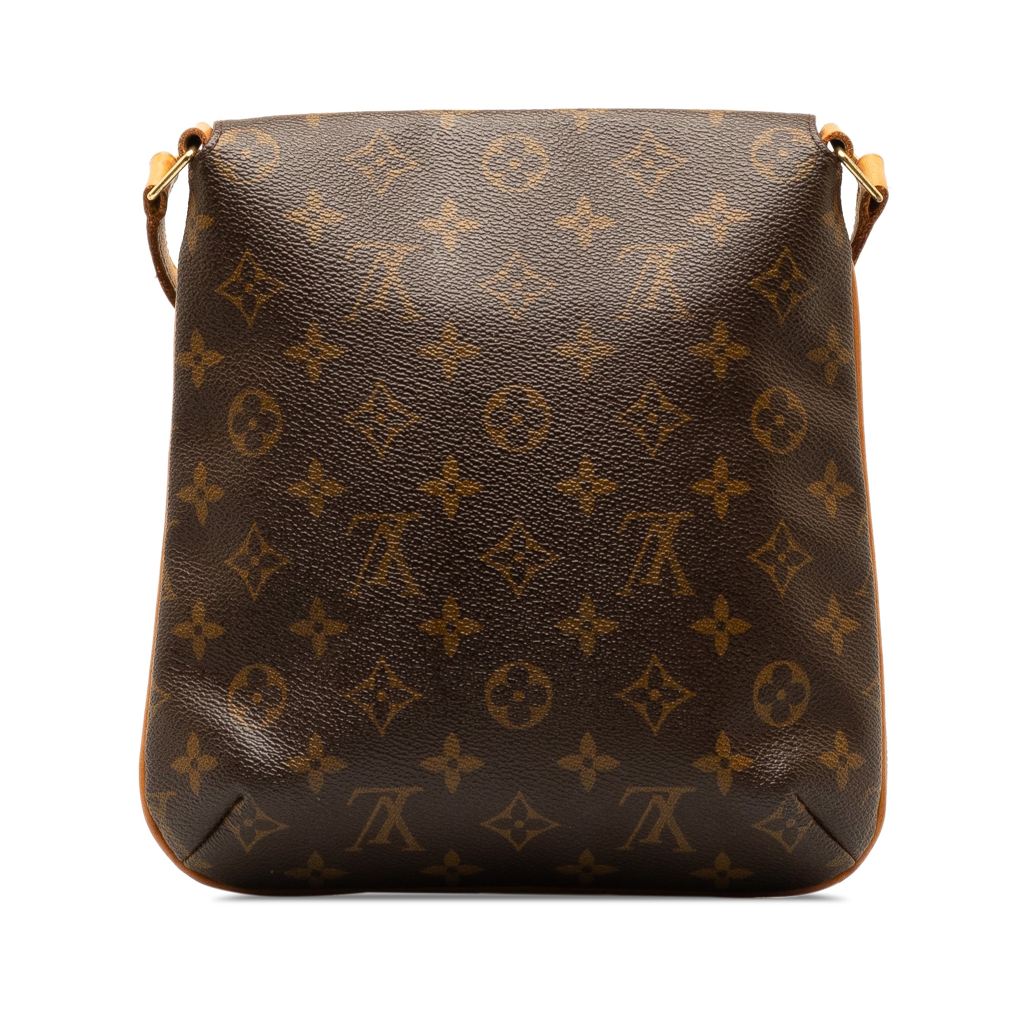 Brown LV Monogram Musette Salsa Short Strap Shoulder Bag