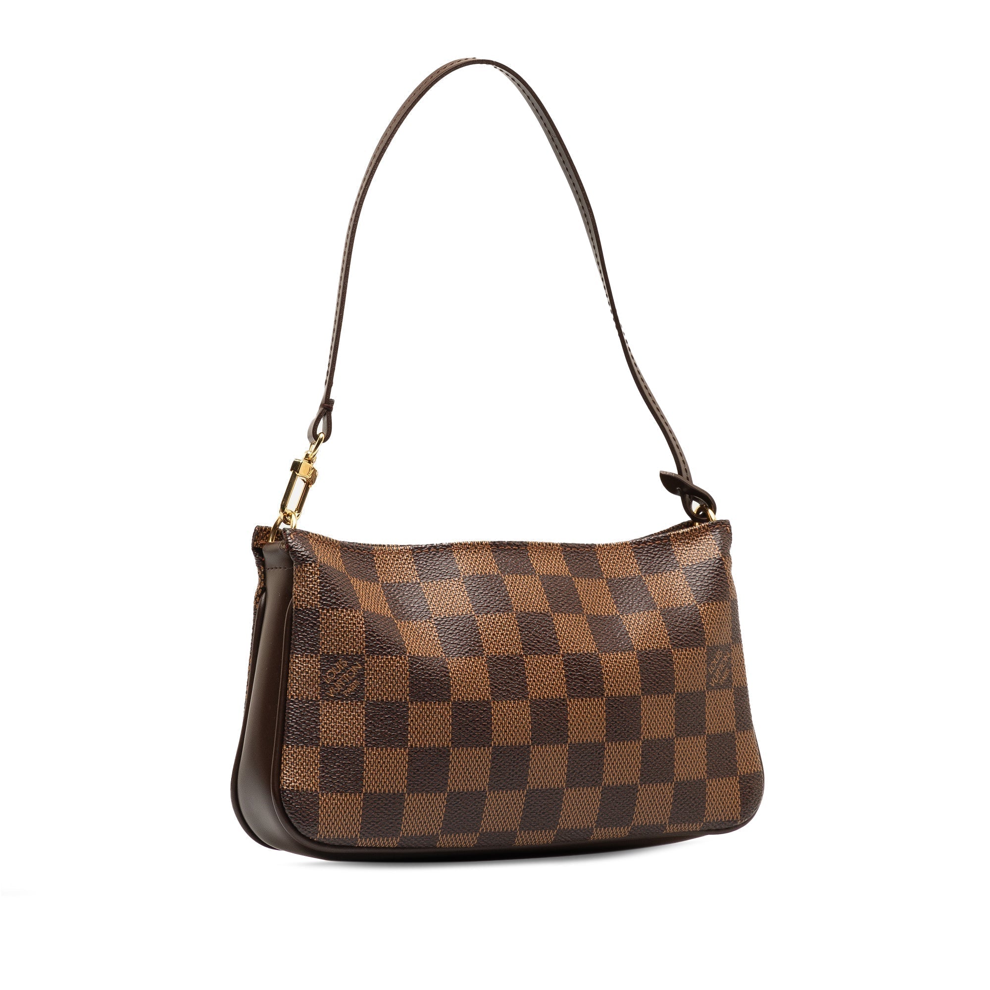 Brown LV Damier Ebene Navona Pouch