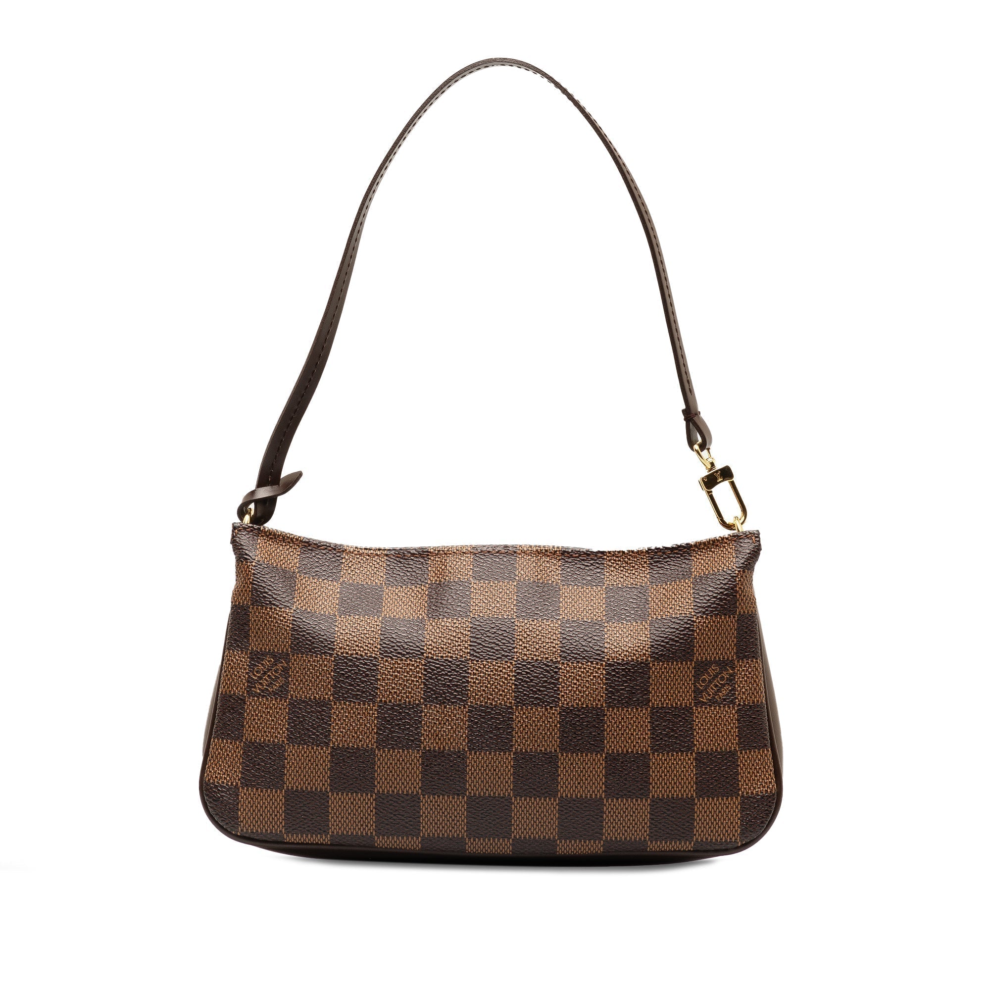 Brown LV Damier Ebene Navona Pouch