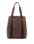Brown LV Damier Ebene Cabas Beaubourg Tote Bag