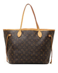 Brown LV Monogram Neverfull MM Tote Bag