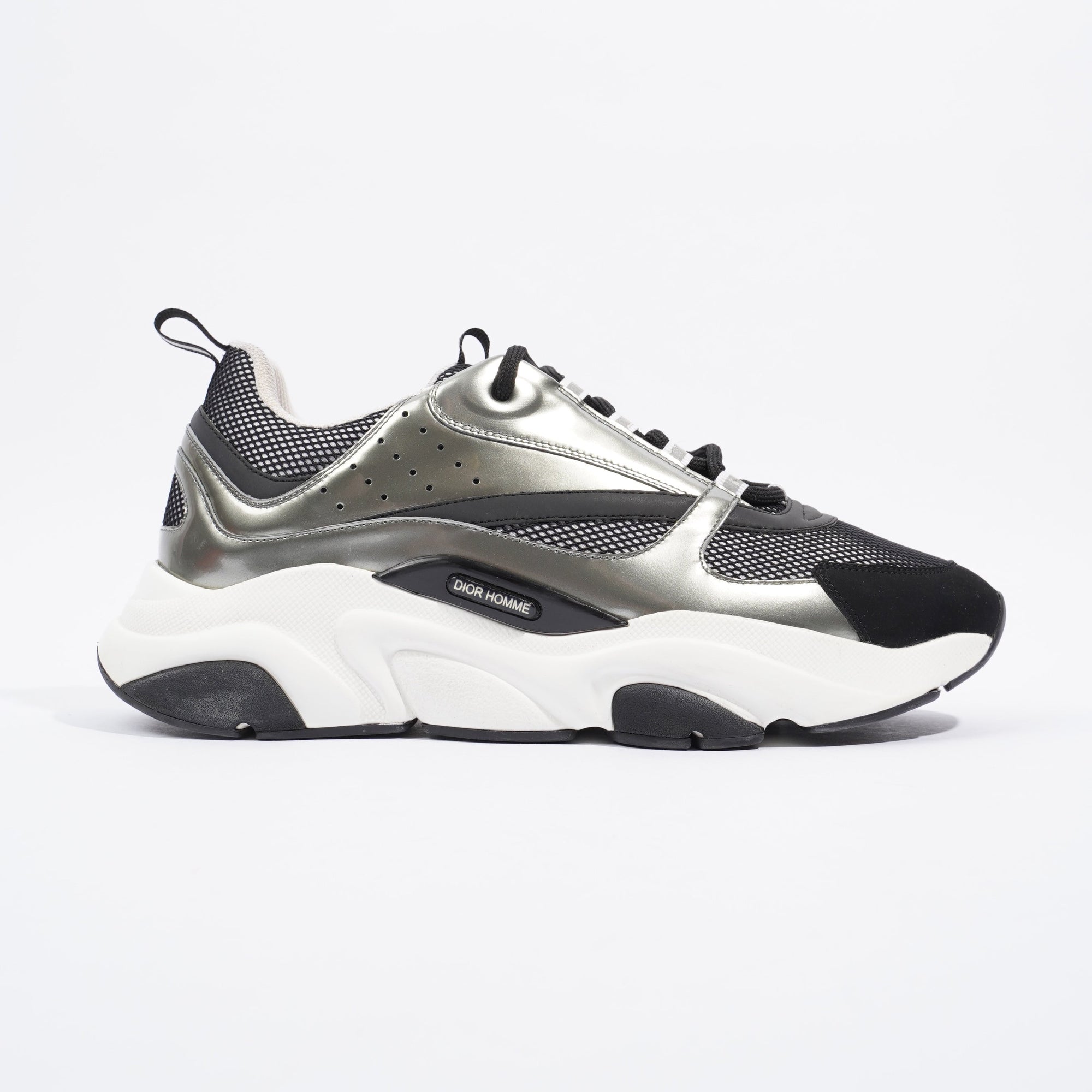 Christian D1OR B22 Silver / Black / White Mesh EU 43 UK 9
