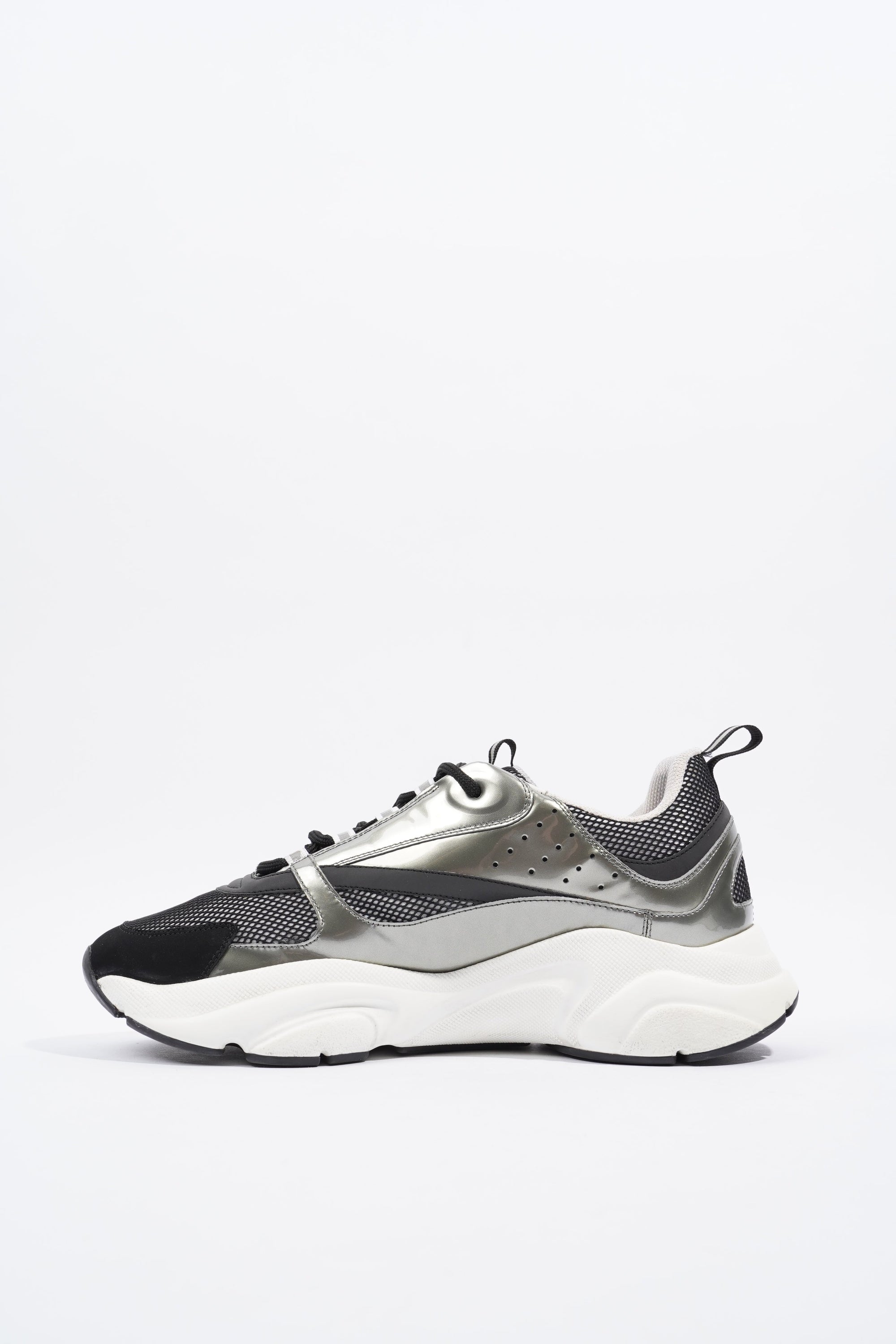 Christian D1OR B22 Silver / Black / White Mesh EU 43 UK 9