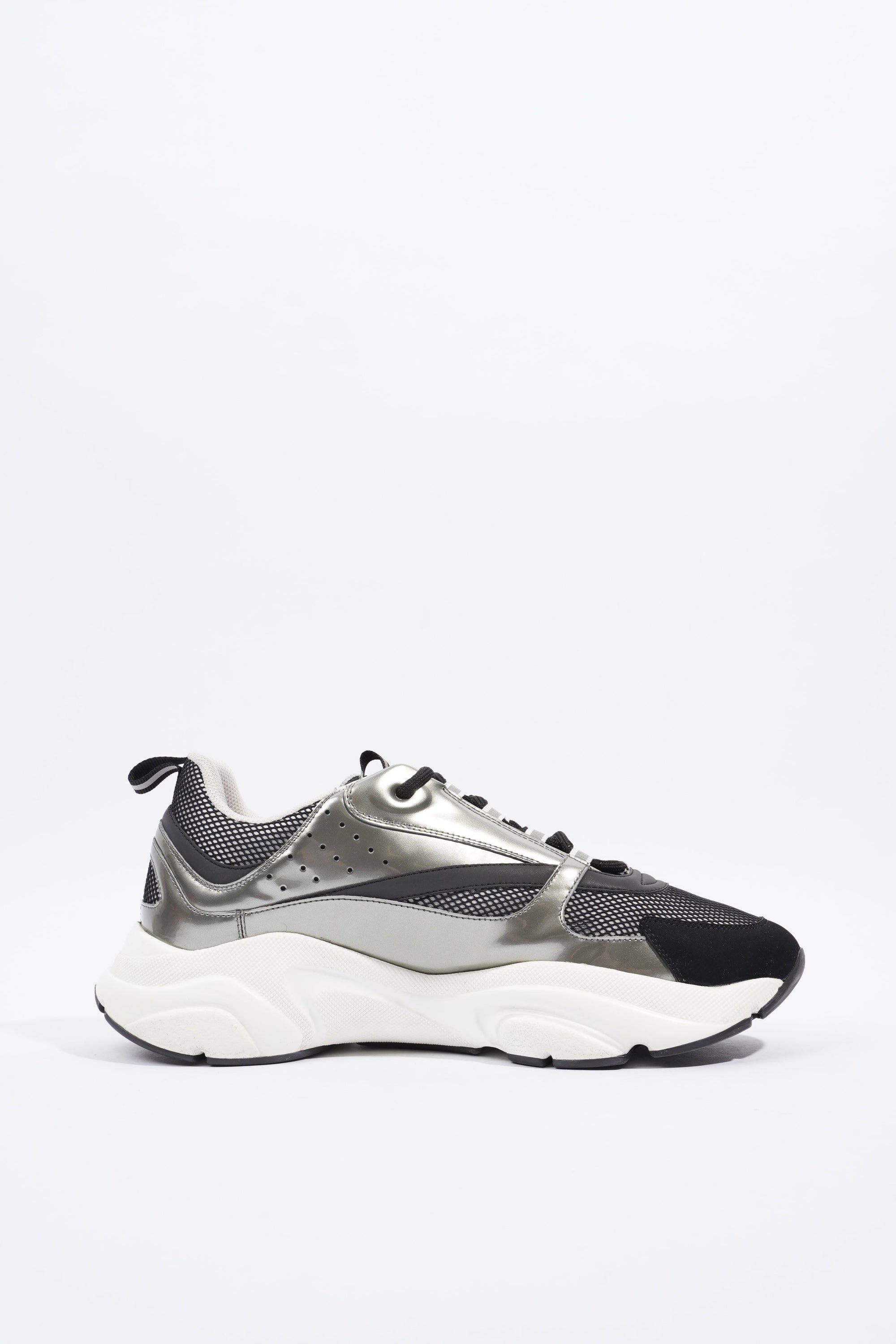 Christian D1OR B22 Silver / Black / White Mesh EU 43 UK 9