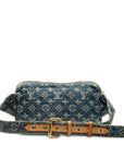 Blue LV Monogram Denim Bum Bag