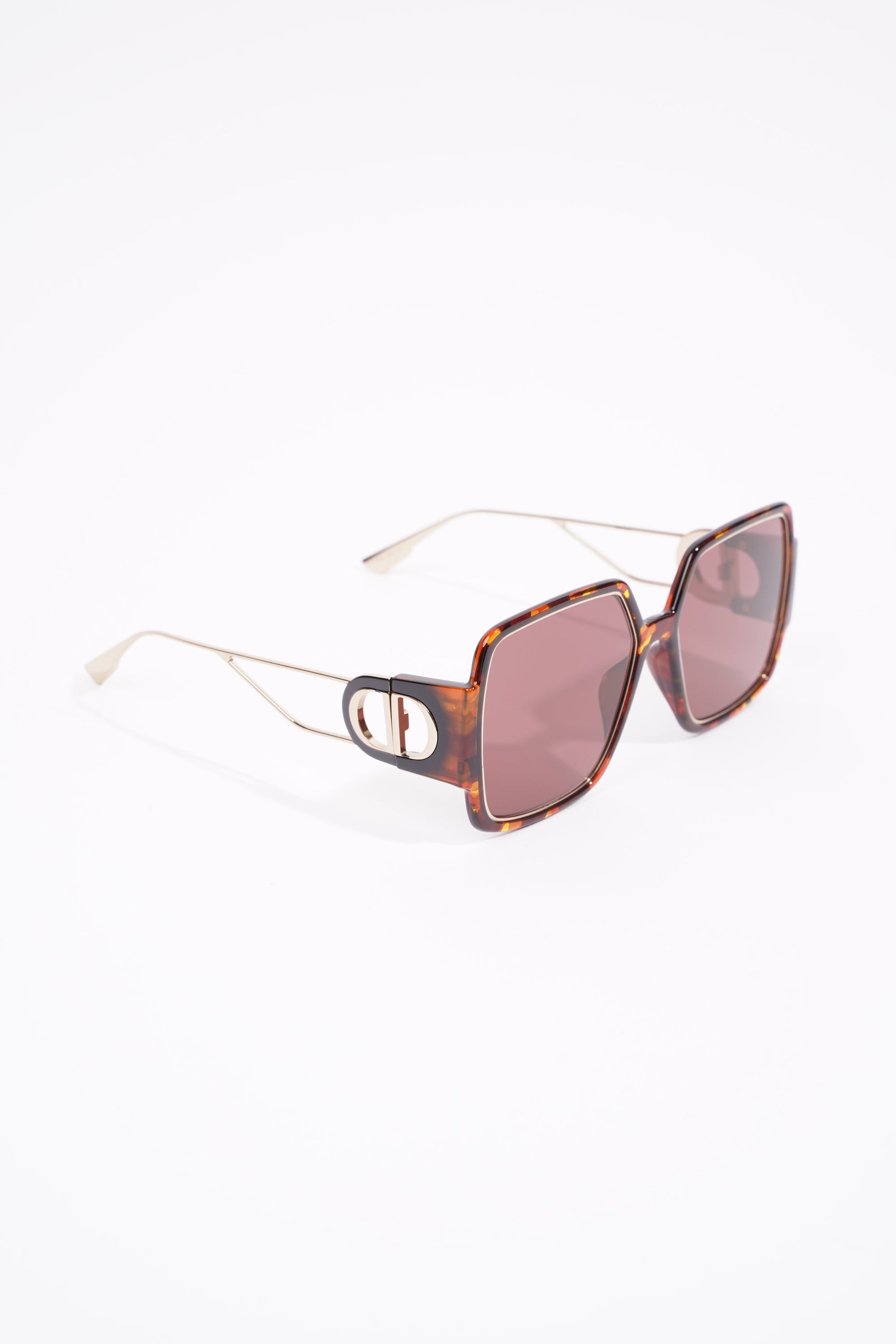 Christian D1OR 30 Montaigne Sunglasses Tortoise Shell Acetate 135mm