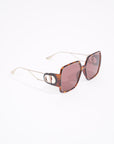 Christian D1OR 30 Montaigne Sunglasses Tortoise Shell Acetate 135mm