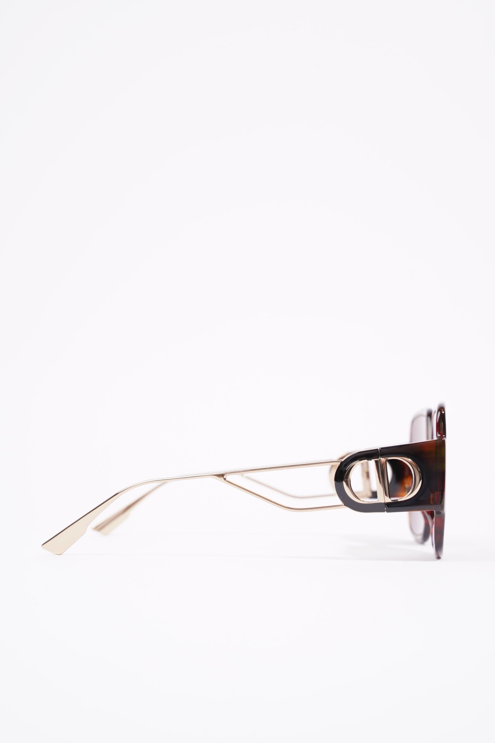 Christian D1OR 30 Montaigne Sunglasses Tortoise Shell Acetate 135mm