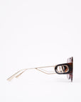 Christian D1OR 30 Montaigne Sunglasses Tortoise Shell Acetate 135mm