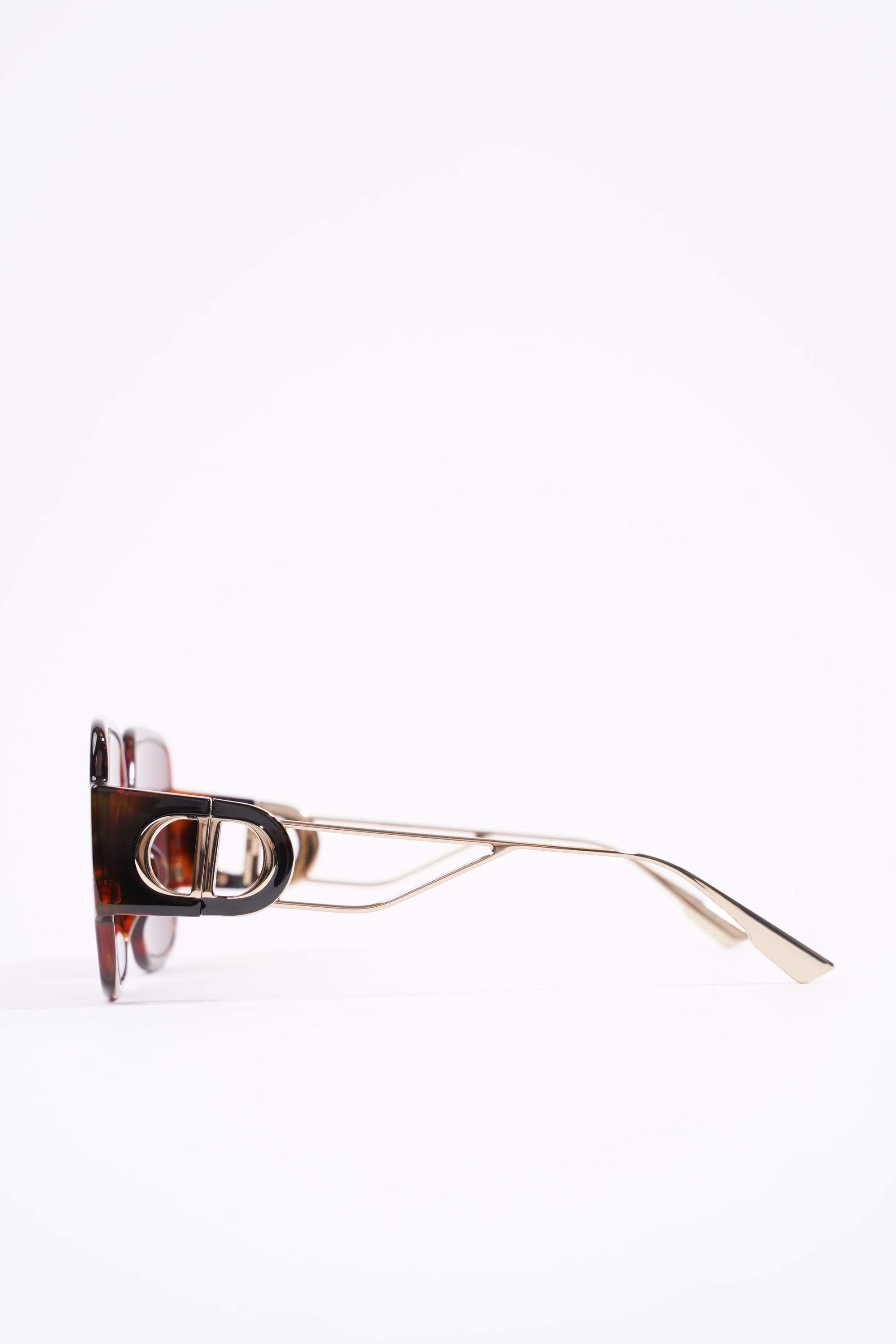 Christian D1OR 30 Montaigne Sunglasses Tortoise Shell Acetate 135mm