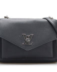 Black LV Mylockme Chain Bag