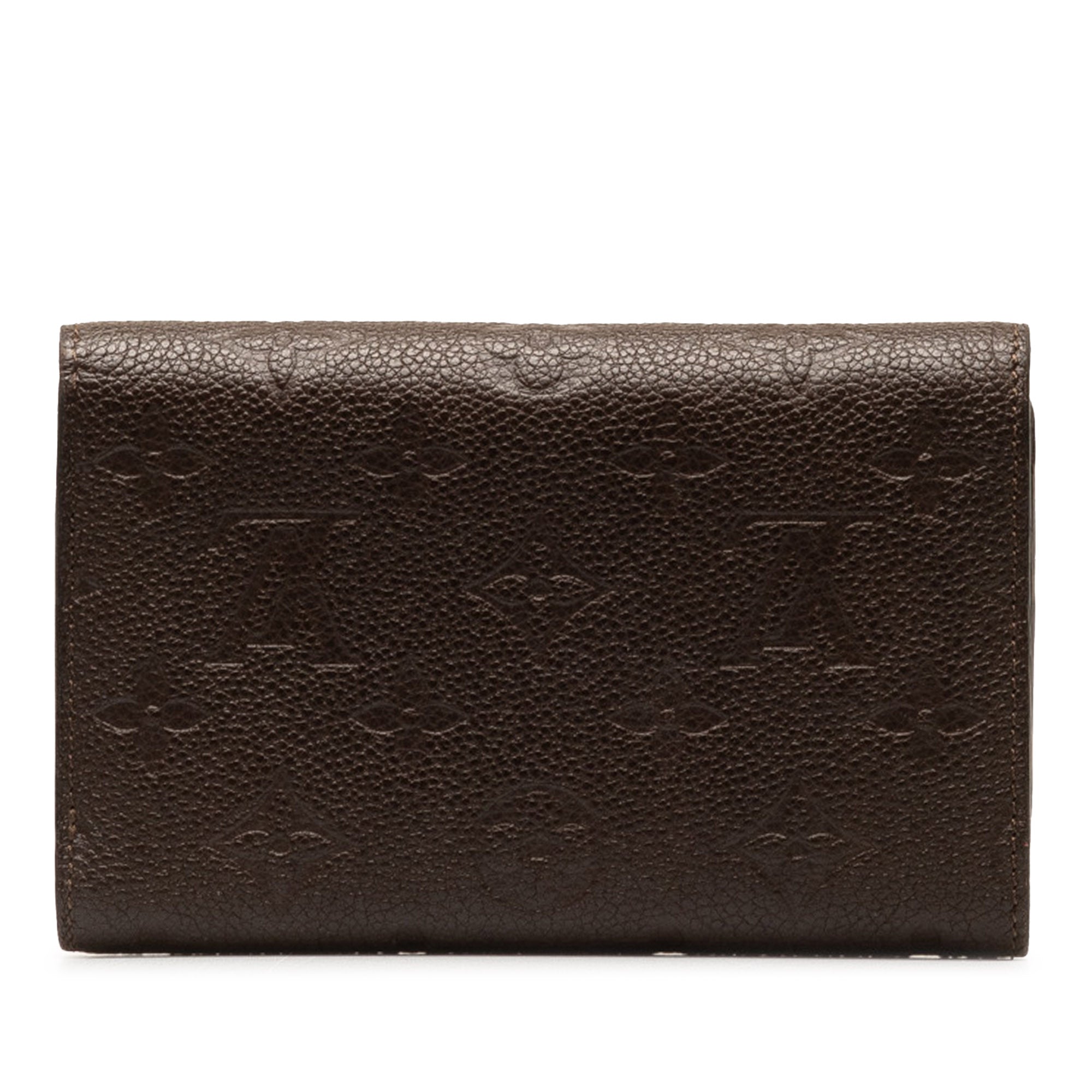 Brown LV Monogram Empreinte Portefeuille Curieuse Wallet