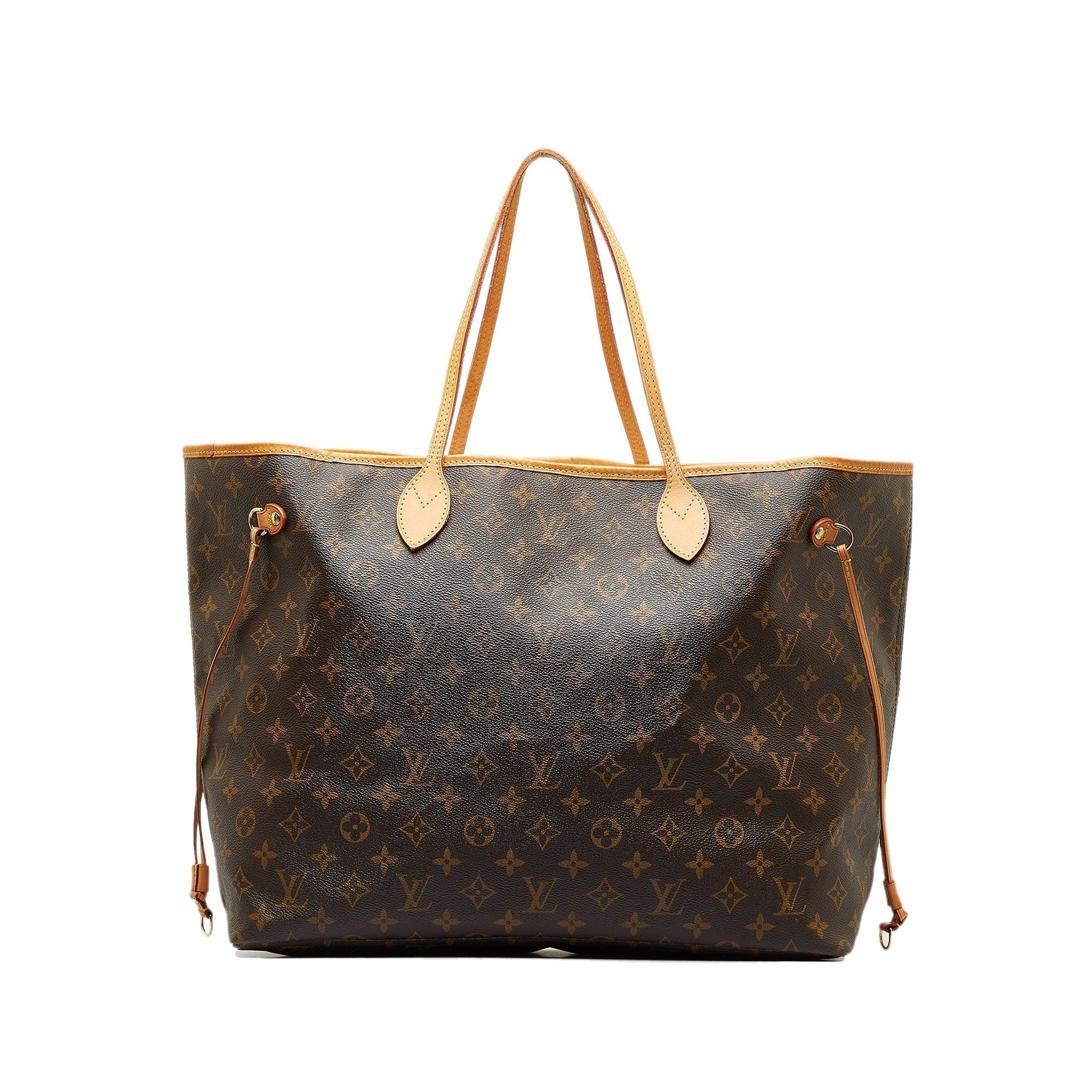 Brown LV Monogram Neverfull GM Tote Bag