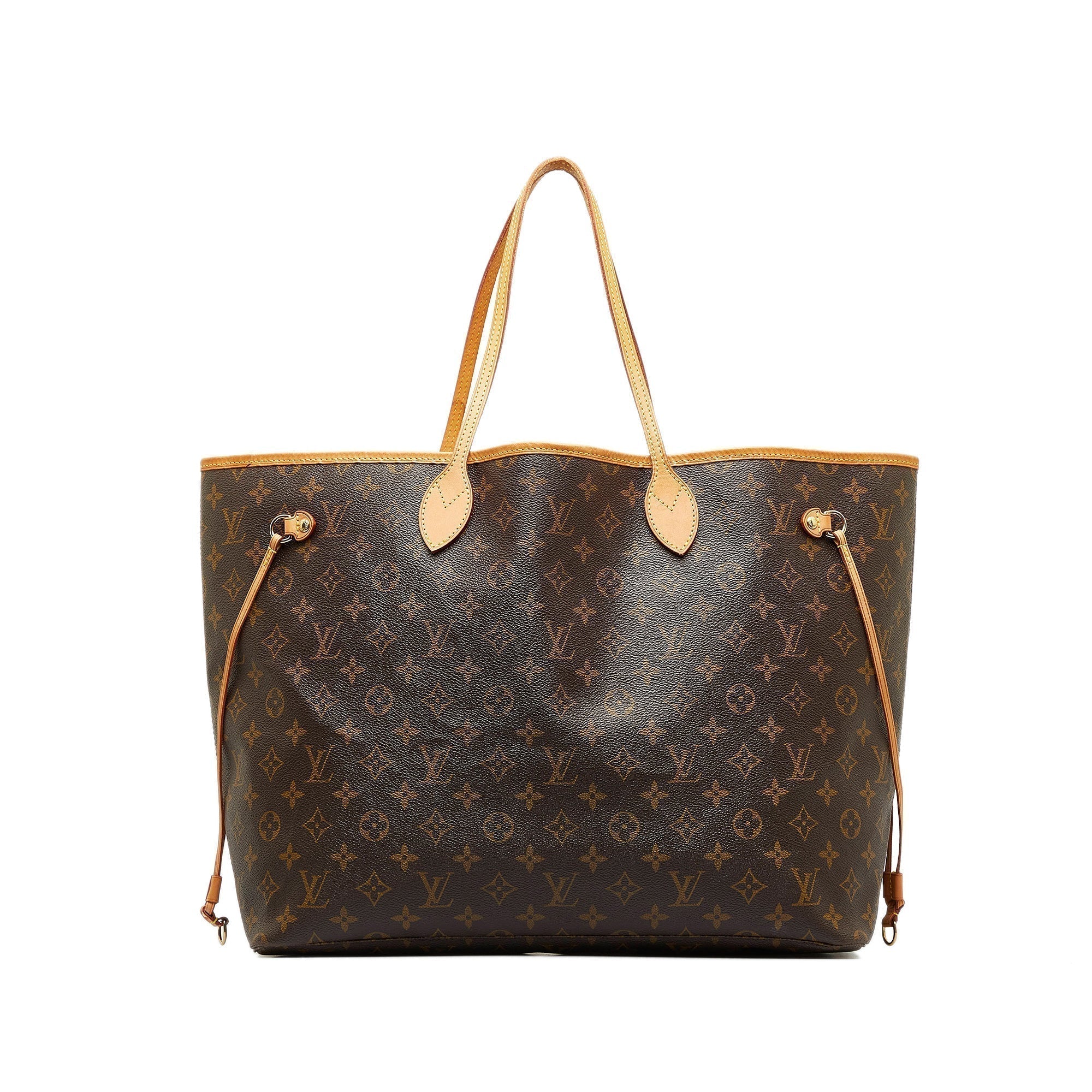 Brown LV Monogram Neverfull GM Tote Bag