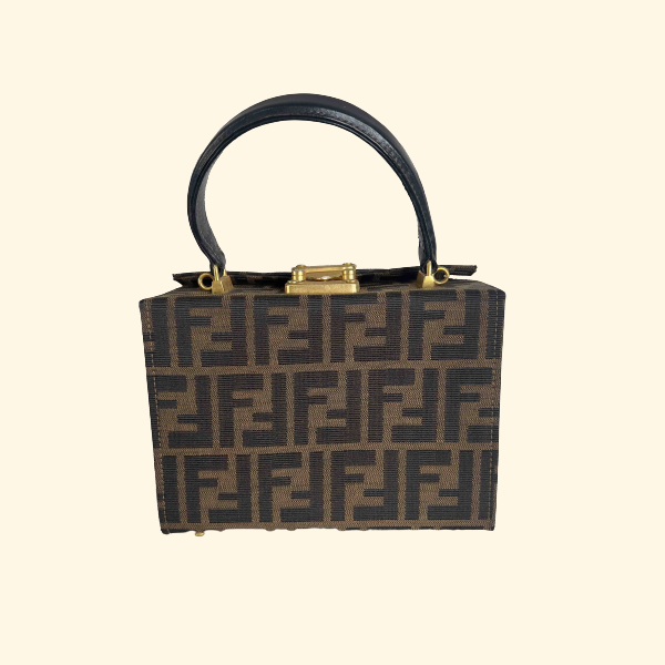 FNDI Box Handbag With Dustbag