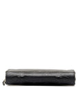 Black LV Monogram Eclipse Zippy XL Long Wallets
