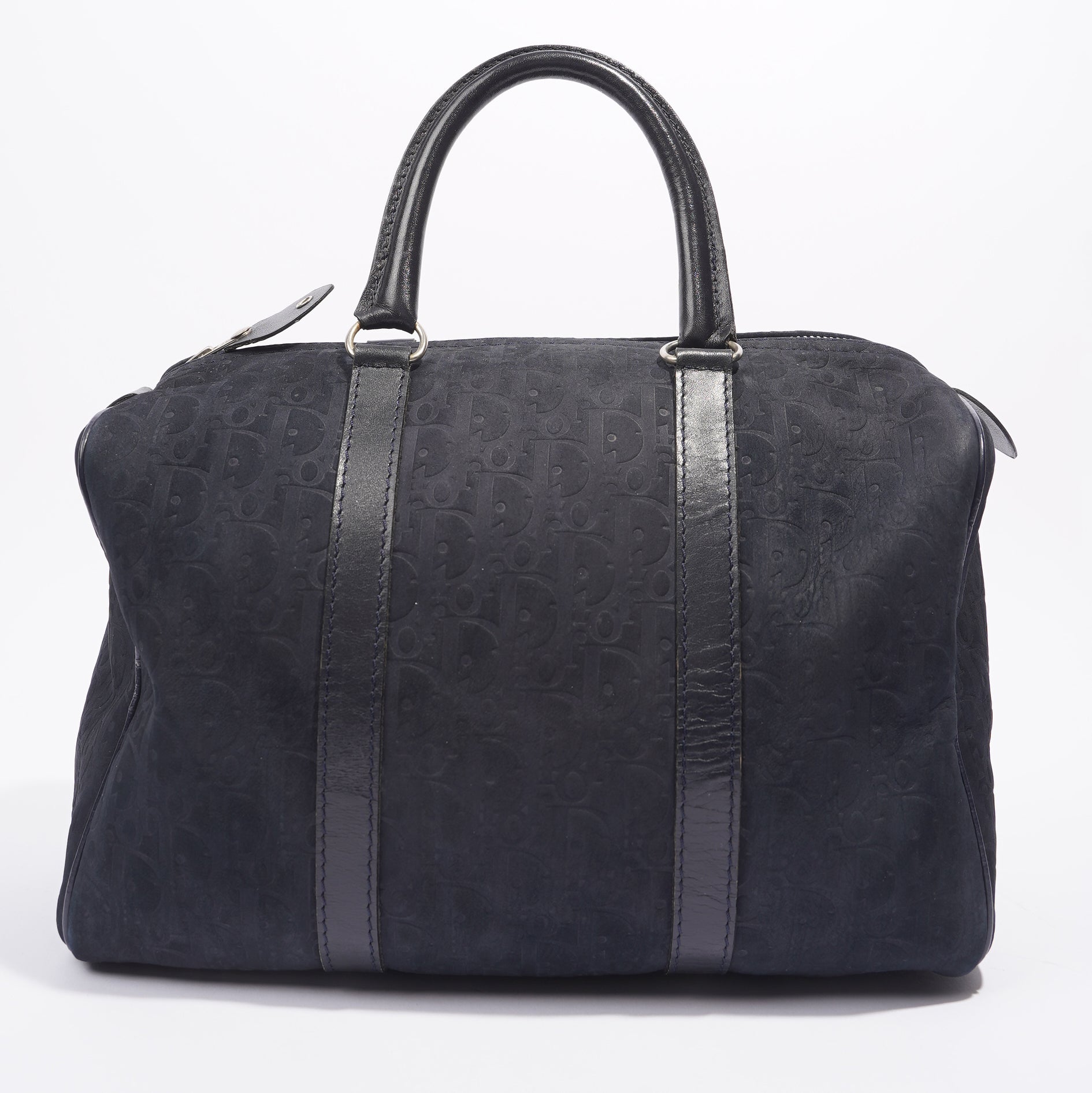 Christian D1OR Boston Bag Navy Technical Fabric