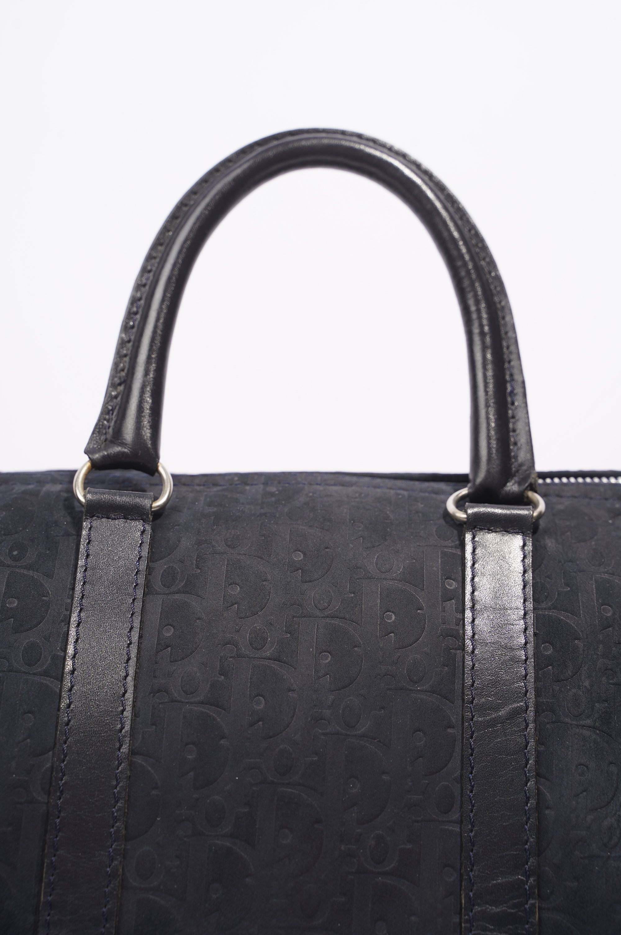 Christian D1OR Boston Bag Navy Technical Fabric