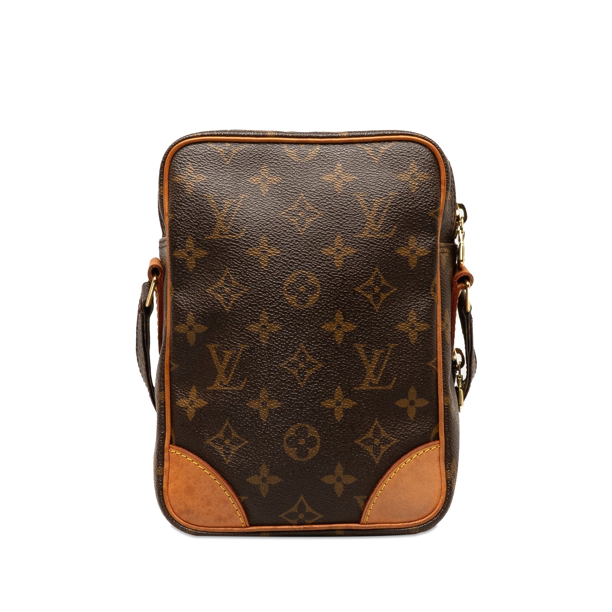 Brown LV Monogram Amazone Crossbody Bag