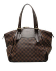 Brown LV Damier Ebene Verona GM Shoulder Bag