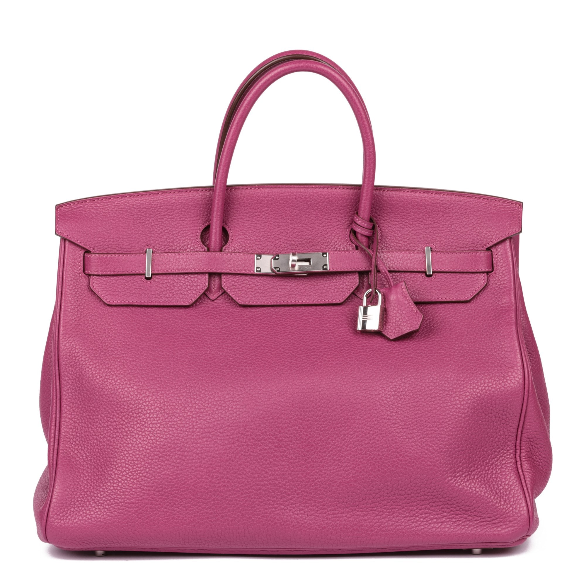 HMS Tosca Togo Leather Birkin 40cm Retourne Tote