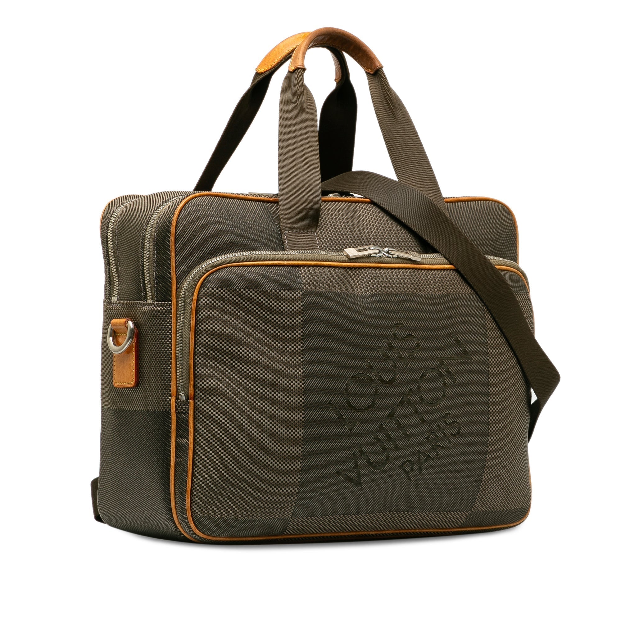 Brown LV Damier Geant Associe GM Travel Bag