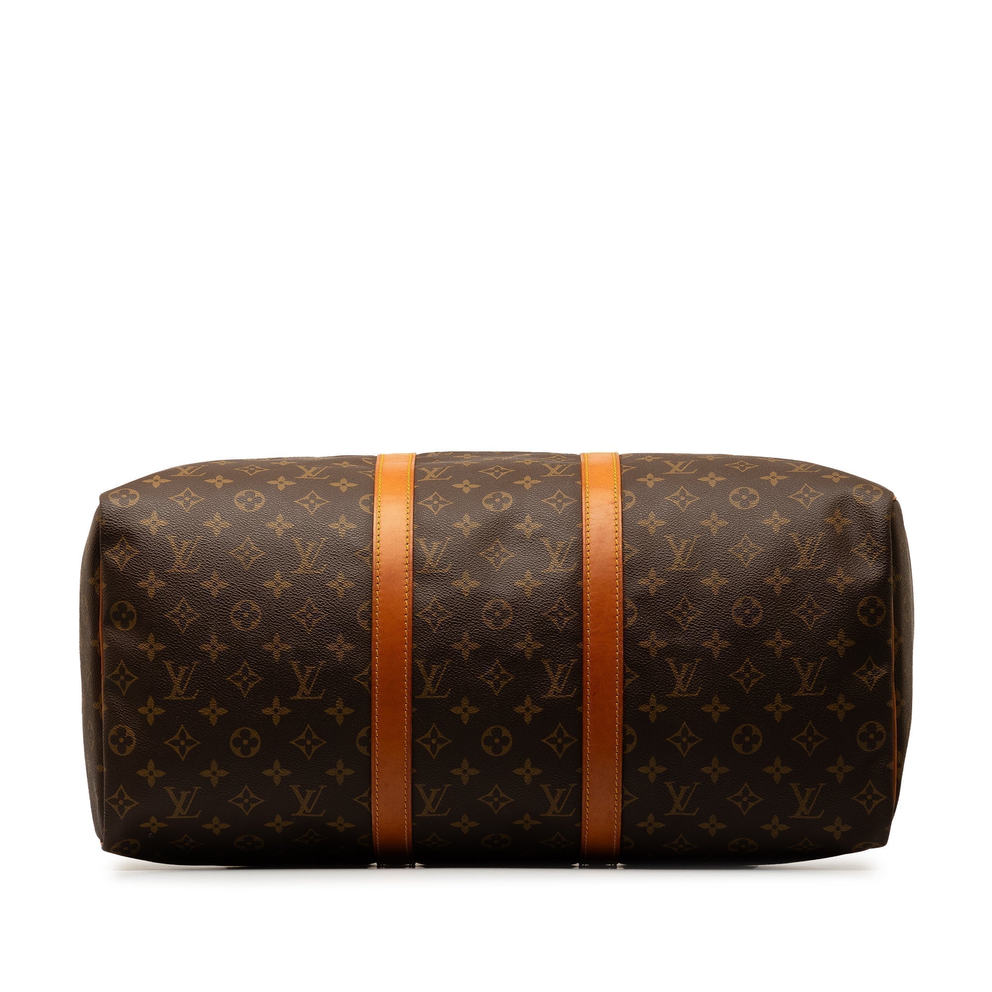 Brown LV Monogram Keepall 50 Travel Bag