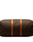 Brown LV Monogram Keepall 50 Travel Bag