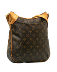 Brown LV Monogram Odeon MM Crossbody Bag