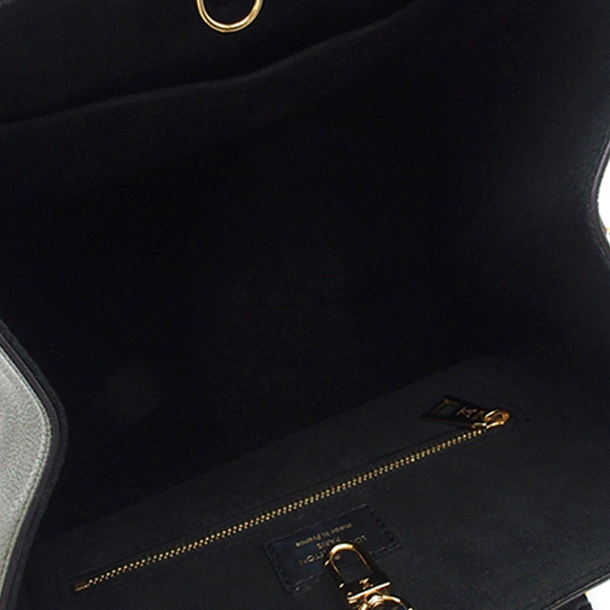 Brown LV Monogram Fold Tote PM Satchel