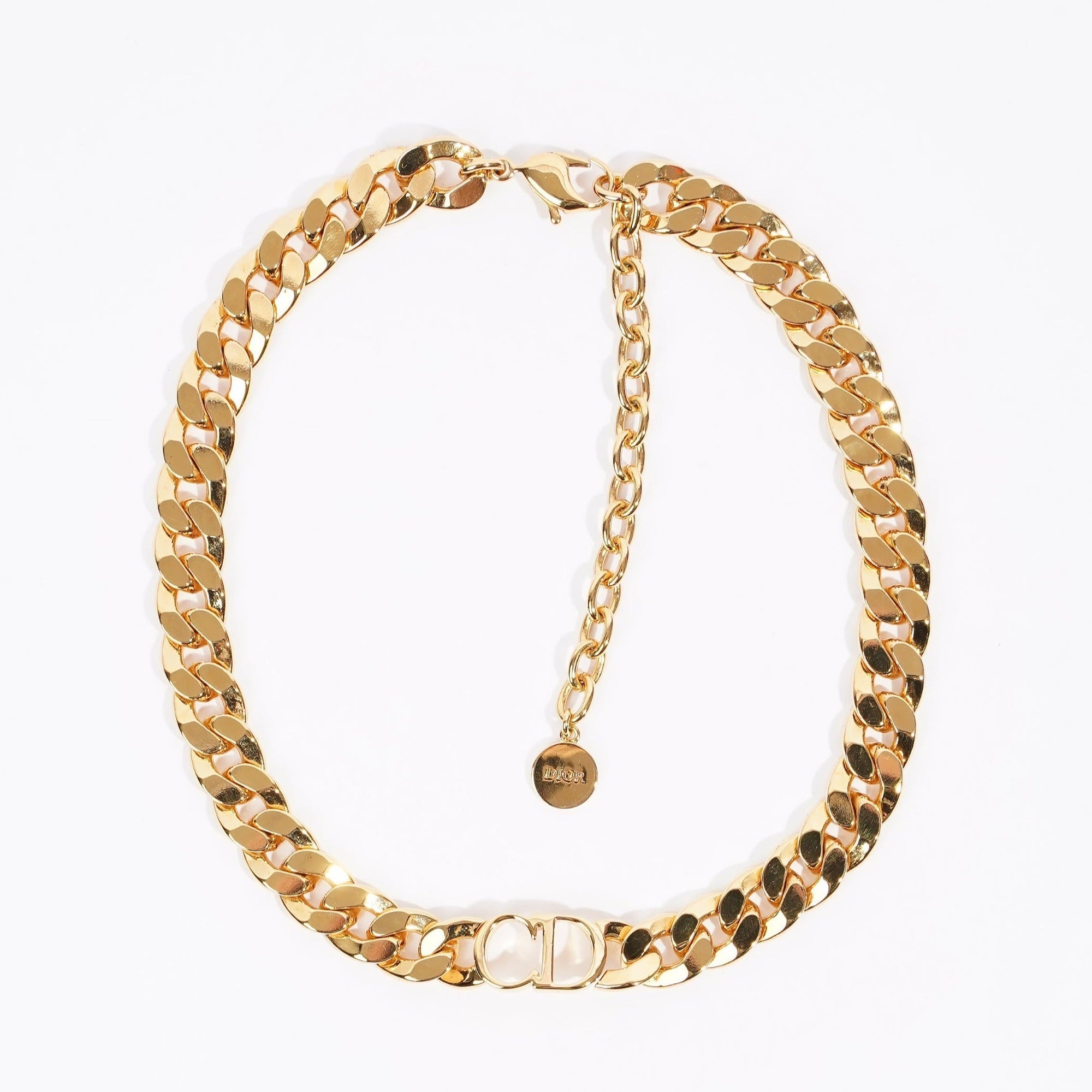 Christian D1OR 30 Montaigne Chocker Gold Base Metal