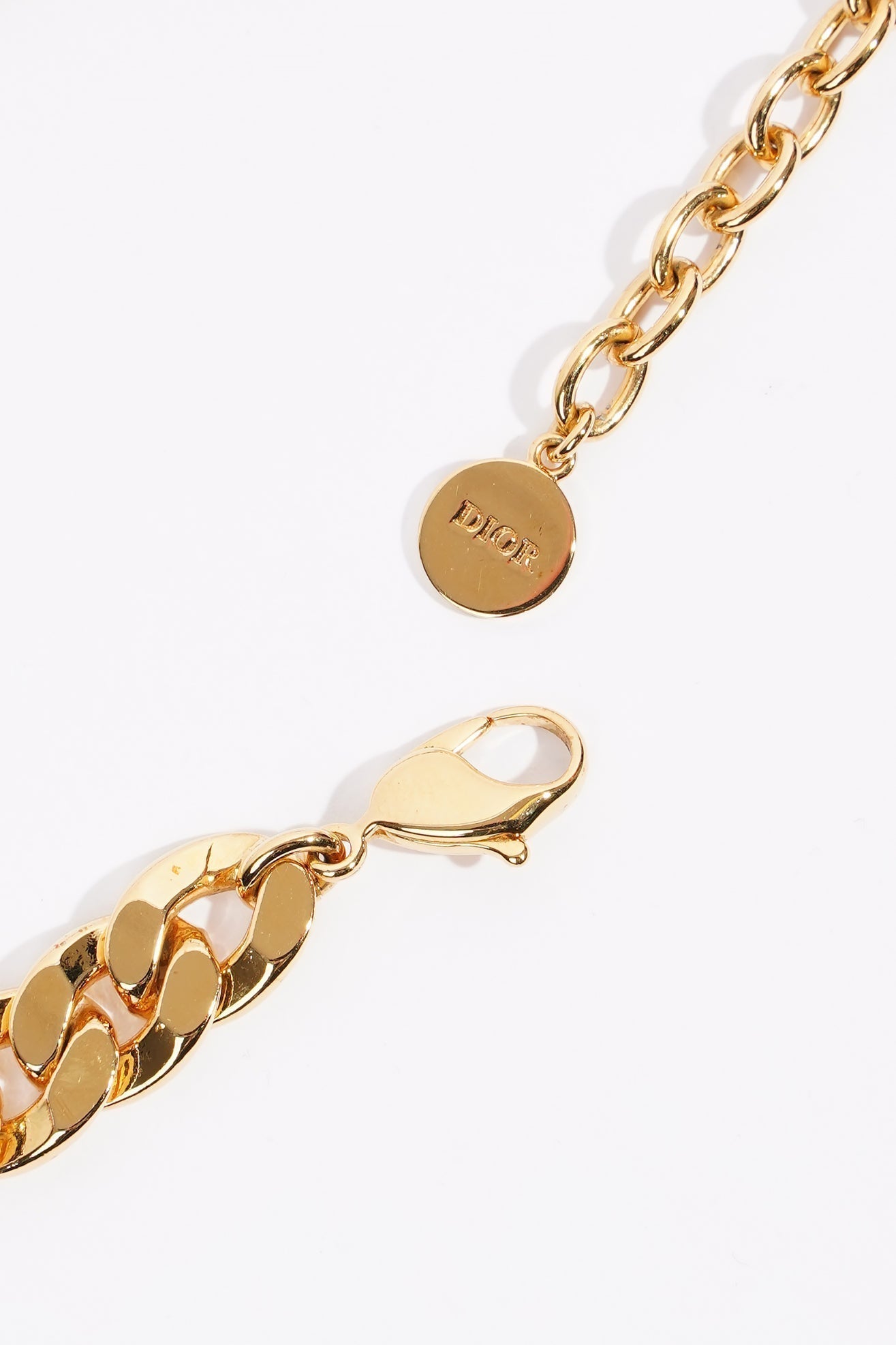 Christian D1OR 30 Montaigne Chocker Gold Base Metal