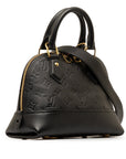 Black LV Monogram Empreinte Neo Alma BB Satchel