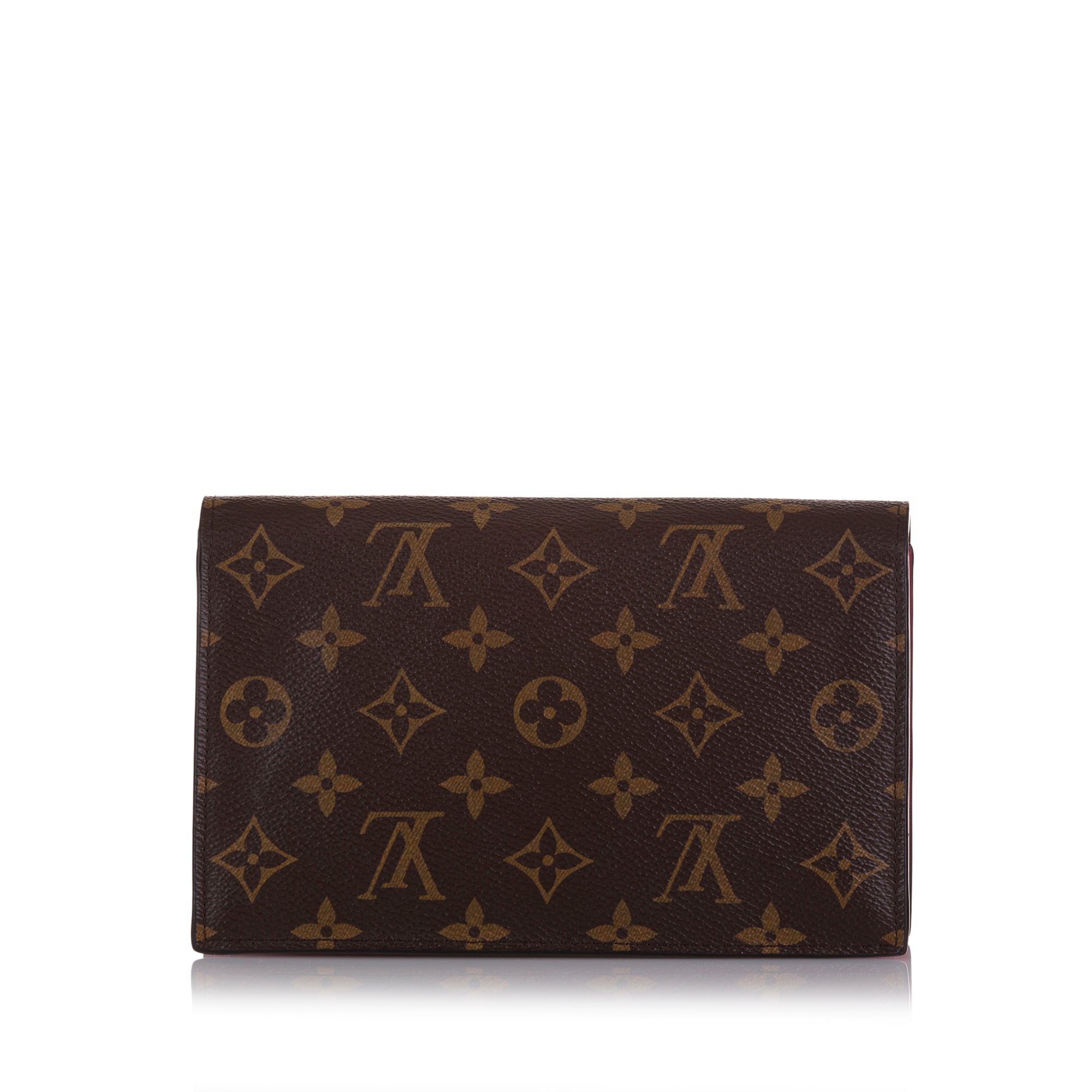 Brown LV Monogram Flore Wallet On Chain