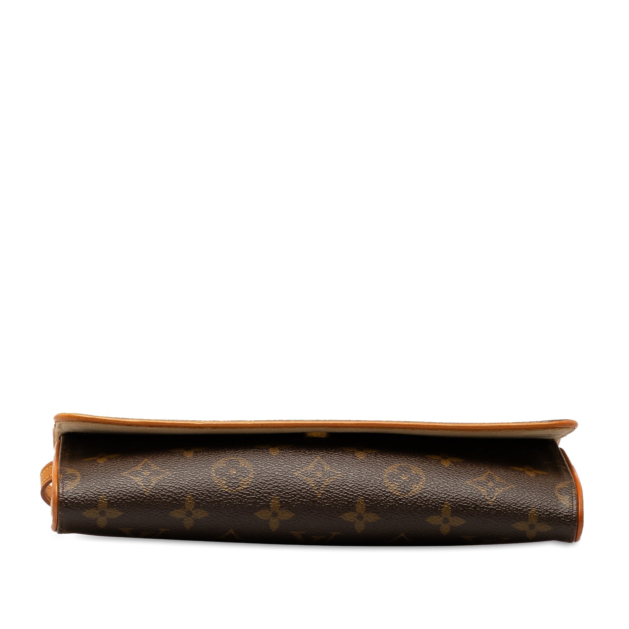Brown LV Monogram Pochette Twin GM Crossbody Bag