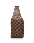 Brown LV Damier Ebene Geronimos Crossbody Bag
