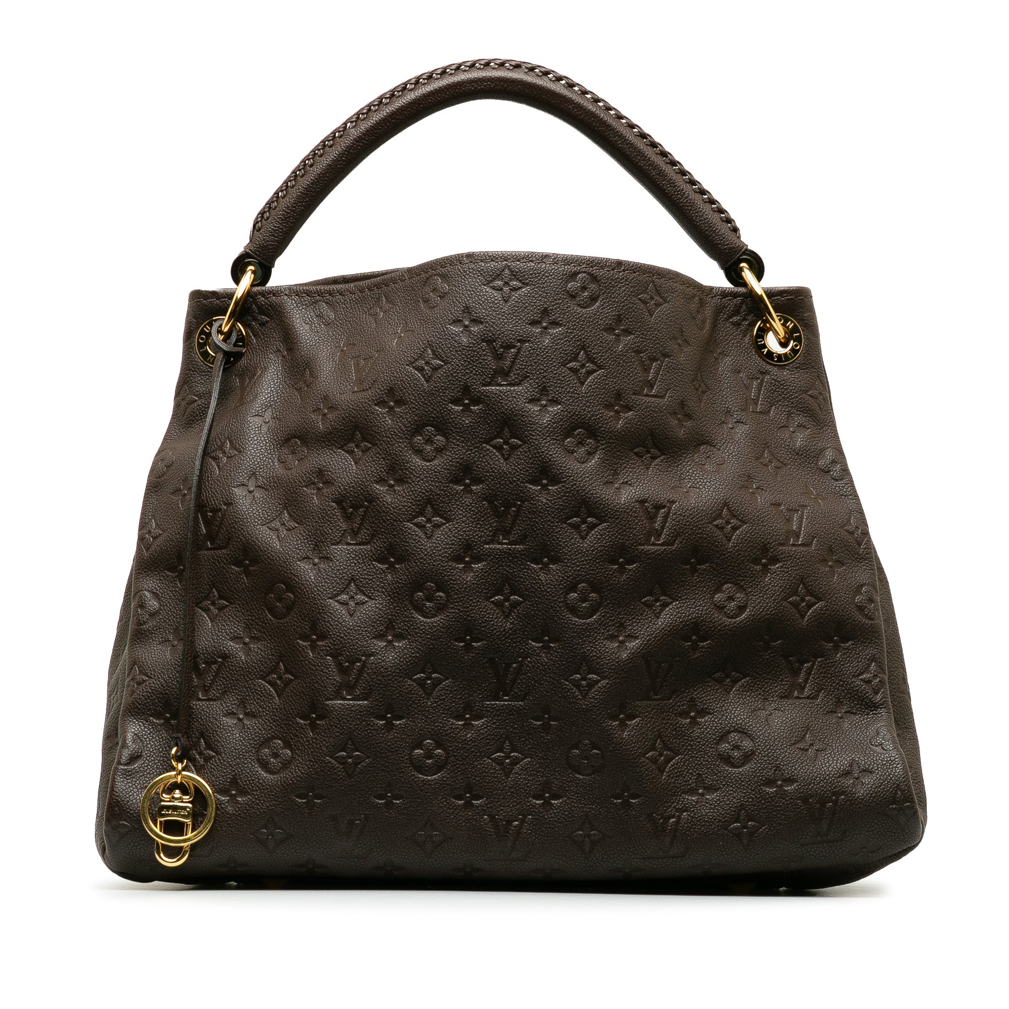Brown LV Monogram Empreinte Artsy MM Hobo Bag