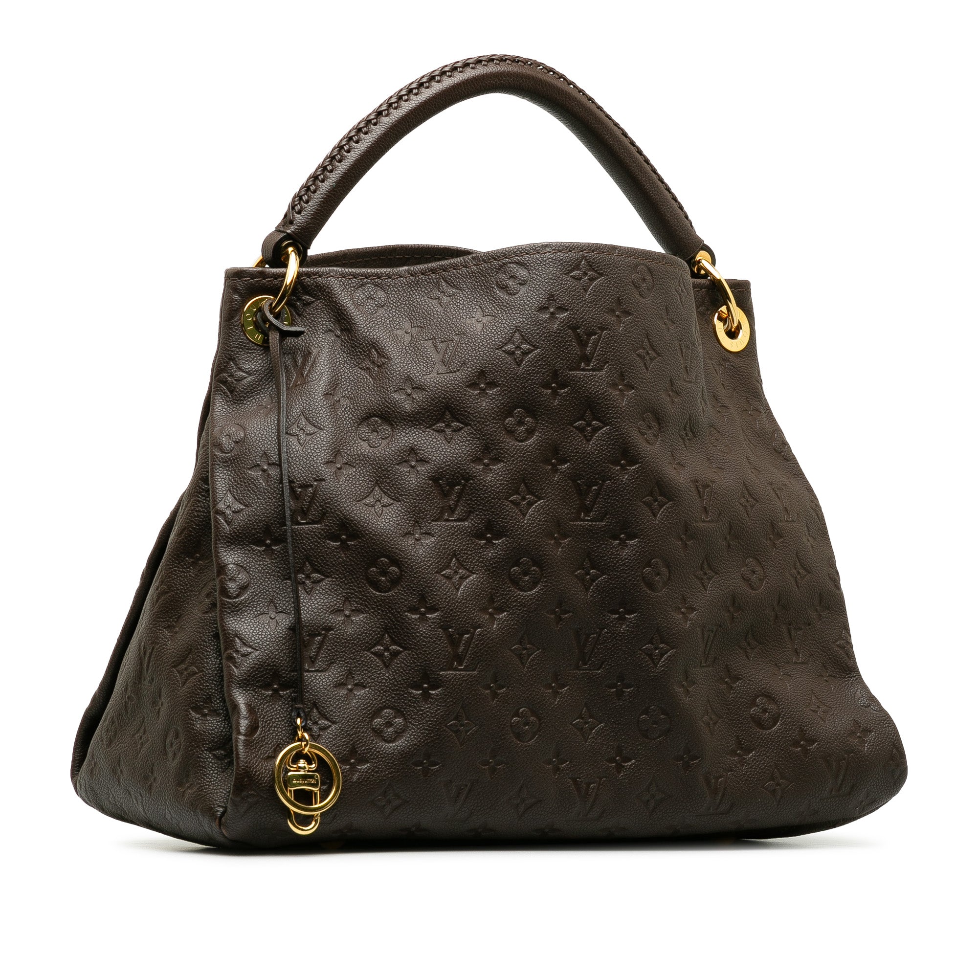 Brown LV Monogram Empreinte Artsy MM Hobo Bag
