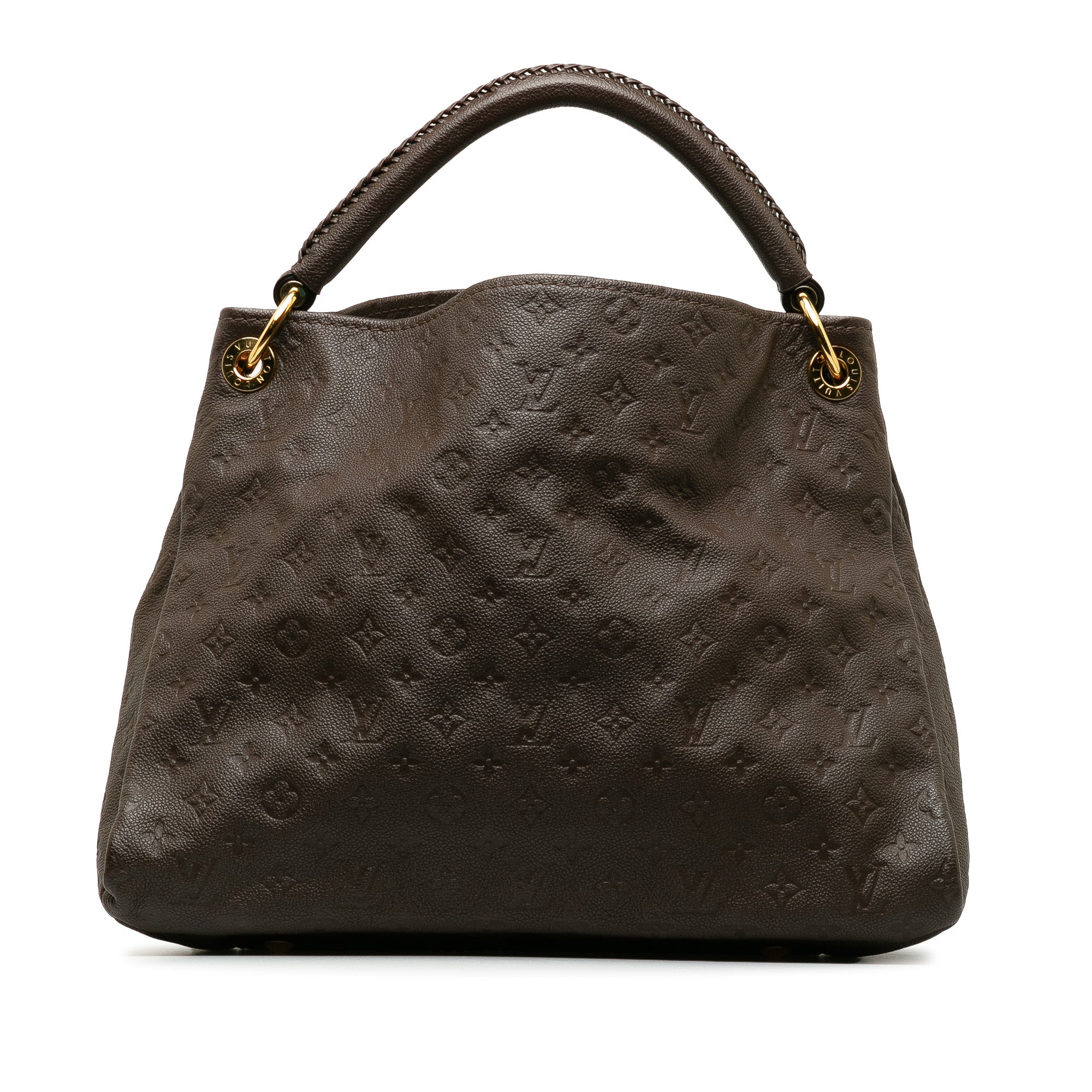 Brown LV Monogram Empreinte Artsy MM Hobo Bag