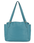 PRD BR4970 SHOULDER BAG PAVONE VITTELO DAINO LEATHER GOLD HARDWARE WITH CARD