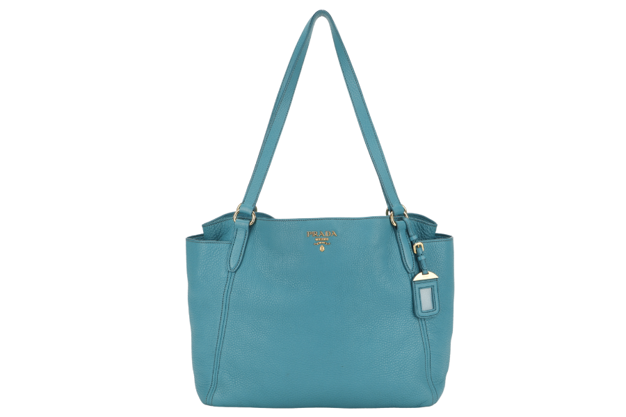 PRD BR4970 SHOULDER BAG PAVONE VITTELO DAINO LEATHER GOLD HARDWARE WITH CARD