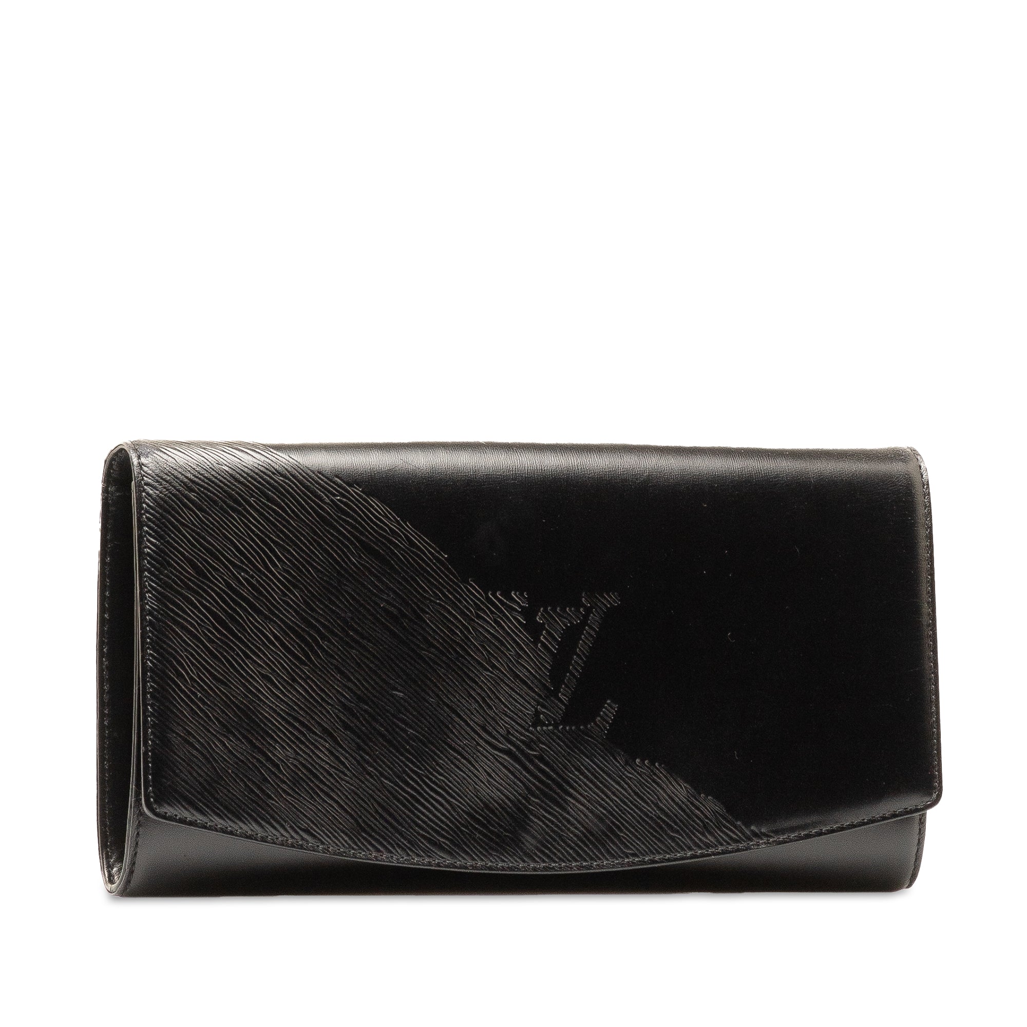 Black LV Opera Aegean Clutch