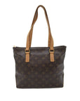 Brown LV Monogram Cabas Piano Tote Bag
