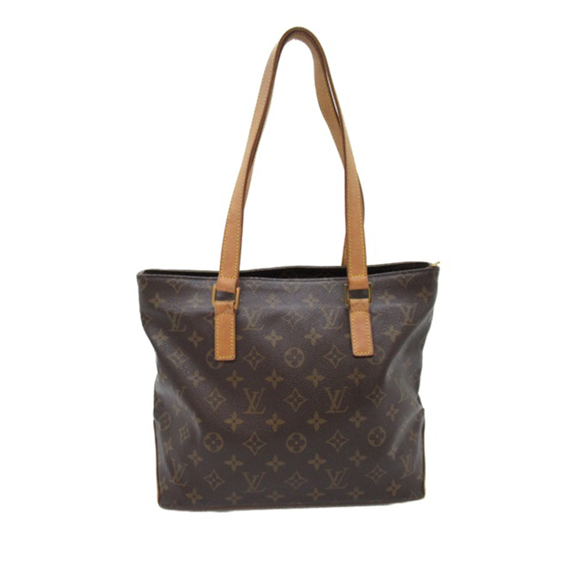 Brown LV Monogram Cabas Piano Tote Bag