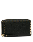 Black LV Monogram Empreinte Zippy Wallet